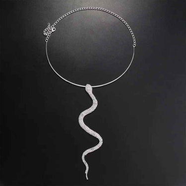 Collier Serpent Strass